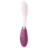 Satisfyer - Vibrador punto G recargable - flexible - silicona rosa rojo