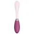 Satisfyer - Vibrador punto G recargable - flexible - silicona rosa rojo