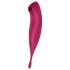 Satisfyer Twirling Pro - vibrador inteligente 2 en 1 para clítoris (rojo)