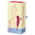 Satisfyer Twirling Pro - vibrador inteligente 2 en 1 para clítoris (rojo)