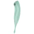Satisfyer Twirling Pro - succionador y vibrador de clítoris 2 en 1 - color menta