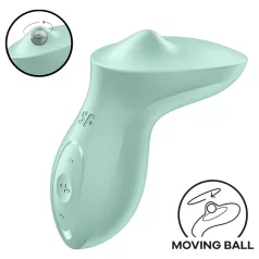   Satisfyer Exciterrr - vibrador de clítoris con bolas giratorias - silicona verde