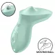 Satisfyer Exciterrr - vibrador de clítoris con bolitas giratorias (verde)