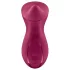 Satisfyer Exciterrr - vibrador rotativo con perlas para clítoris - rojo