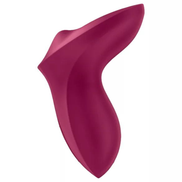 Satisfyer Exciterrr - vibrador rotativo con perlas para clítoris - rojo