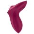 Satisfyer Exciterrr - Vibrador de clítoris con perlas giratorias (rojo)