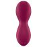 Satisfyer Exciterrr - Vibrador de clítoris con perlas giratorias (rojo)