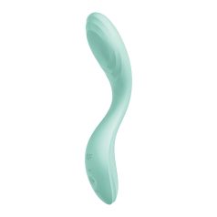   Satisfyer Rrrolling - Vibrador punto G con bolas móviles - silicona verde menta