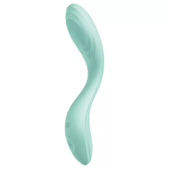 Satisfyer Rrrolling - vibrador de punto G con bola móvil (menta)