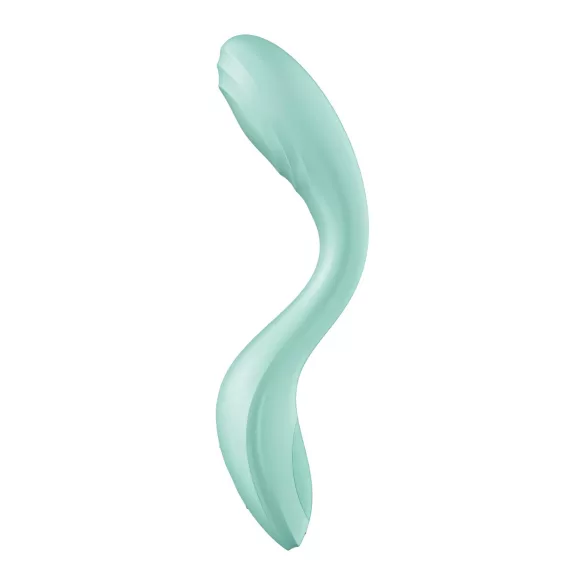 Satisfyer Rrrolling - vibrador de punto G con bola móvil (menta)