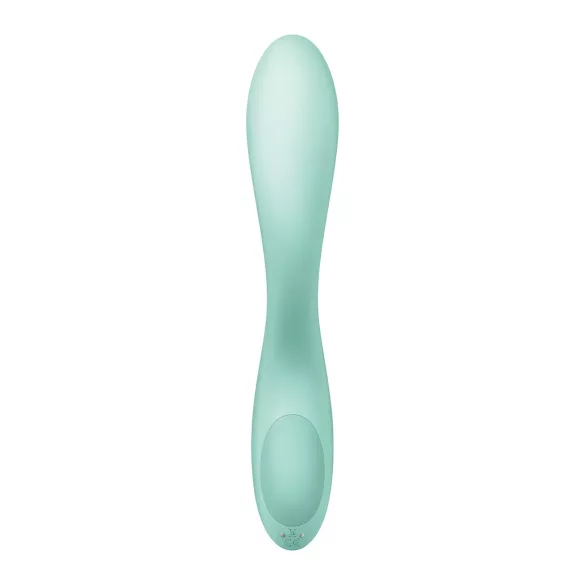 Satisfyer Rrrolling - vibrador de punto G con bola móvil (menta)