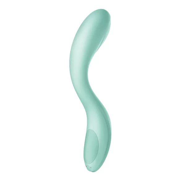 Satisfyer Rrrolling - vibrador de punto G con bola móvil (menta)