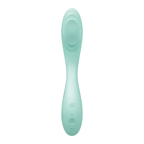 Satisfyer Rrrolling - vibrador de punto G con bola móvil (menta)