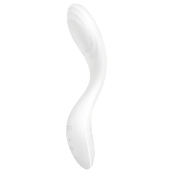 Satisfyer Rrrolling - Vibrador G-spot con bola giratoria (blanco)