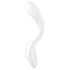Satisfyer Rrrolling - vibrador punto G con bolas móviles - silicona blanca