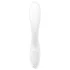 Satisfyer Rrrolling - vibrador punto G con bolas móviles - silicona blanca