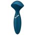 Satisfyer Mini Varita - masajeador vibrador impermeable (azul)
