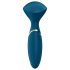 Satisfyer Mini Varita - masajeador vibrador impermeable (azul)