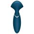 Satisfyer Mini Varita - masajeador vibrador impermeable (azul)