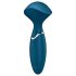 Satisfyer Mini Varita - masajeador vibrador impermeable (azul)