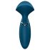 Satisfyer Mini Varita - masajeador vibrador impermeable (azul)