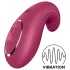 Satisfyer Dipping Delight - vibrador de clítoris recargable - rojo