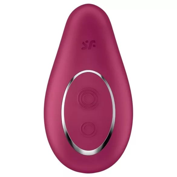 Satisfyer Dipping Delight - vibrador de clítoris recargable - rojo