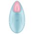 Satisfyer Tropical Tip - vibrador inteligente para el clítoris (azul)