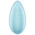 Satisfyer Tropical Tip - vibrador inteligente para el clítoris (azul)