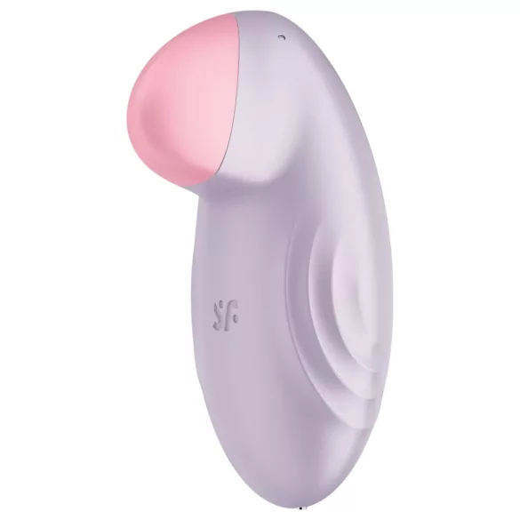 Satisfyer Tropical Tip - Vibrador de clítoris controlado por app (morado)