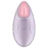 Satisfyer Tropical Tip - Vibrador de clítoris controlado por app (morado)