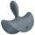 Satisfyer - plug anal vibrador para principiantes - silicona gris