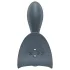 Satisfyer - plug anal vibrador para principiantes - silicona gris