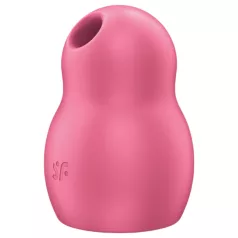   Satisfyer Pro To Go 1 - succionador de clítoris recargable ondas de aire - rojo