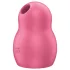 Satisfyer Pro To Go 1 - estimulador de clítoris recargable por ondas de presión (rojo)