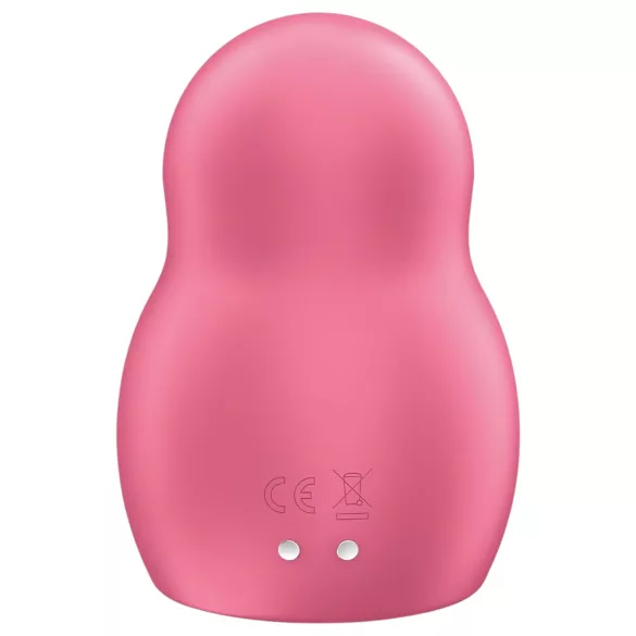 Satisfyer Pro To Go 1 - estimulador de clítoris recargable por ondas de presión (rojo)
