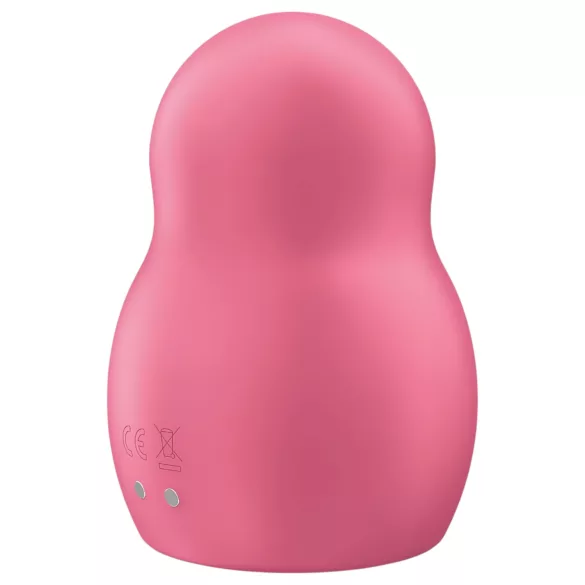 Satisfyer Pro To Go 1 - estimulador de clítoris recargable por ondas de presión (rojo)