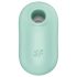 Satisfyer Pro To Go 2 - Estimulador de clítoris recargable con ondas de aire (menta)