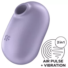   Satisfyer Pro To Go 2 - succionador clítoris ondas de aire recargable violeta
