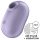 Satisfyer Pro To Go 2 - Estimulador de clítoris recargable por ondas de aire (violeta)