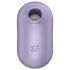 Satisfyer Pro To Go 2 - Estimulador de clítoris recargable por ondas de aire (violeta)