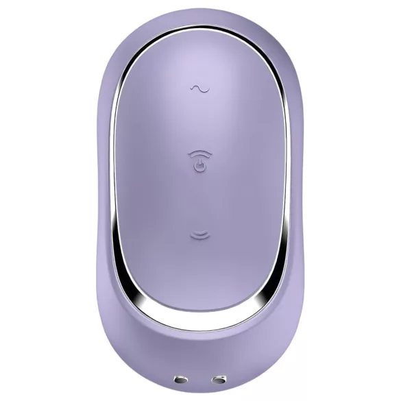 Satisfyer Pro To Go 2 - estimulador de clítoris recargable por ondas de aire (violeta)