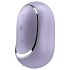 Satisfyer Pro To Go 2 - Estimulador de clítoris recargable por ondas de aire (violeta)