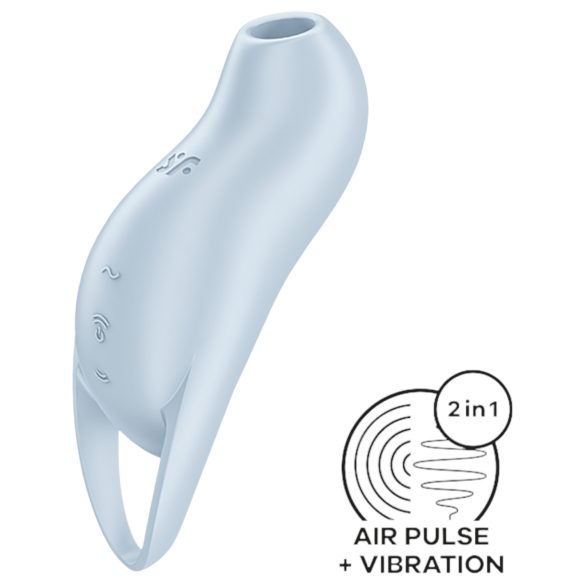Satisfyer Pocket Pro 1 - estimulador de clítoris con ondas de aire (azul)