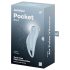 Satisfyer Pocket Pro 1 - estimulador de clítoris con ondas de aire (azul)