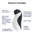 Satisfyer Orca - estimulador clitoriano impermeable