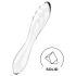 Satisfyer Dazzling Crystal 1 - Consolador Doble de Vidrio (Transparente)