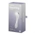 Satisfyer Dazzling Crystal 1 - Consolador Doble de Vidrio (Transparente)