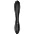 Dildo doble de cristal Satisfyer Dazzling Crystal 1 - negro