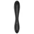 Satisfyer Dazzling Crystal 1 - dildo doble vidrio - negro